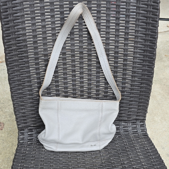 The Sak Gray Leather Satchel - Picture 9 of 9